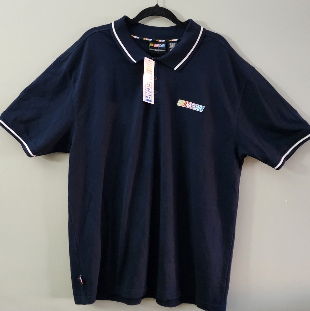 NASCAR Polo Shirt XXL Blue